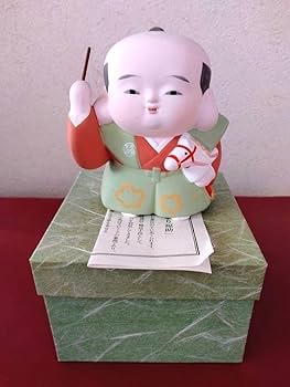 Amazon.co.jp: 福助人形 干支 午年人形 陶器製 : おもちゃ